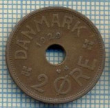 6349 MONEDA - DANEMARCA (DANMARK) - 2 ORE - ANUL 1929 -starea care se vede
