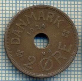 6349 MONEDA - DANEMARCA (DANMARK) - 2 ORE - ANUL 1929 -starea care se vede