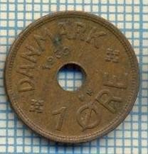 6296 MONEDA - DANEMARCA (DANMARK) - 1 ORE - ANUL 1939 -starea care se vede foto