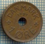 6318 MONEDA - DANEMARCA (DANMARK) - 1 ORE - ANUL 1937 -starea care se vede, Europa