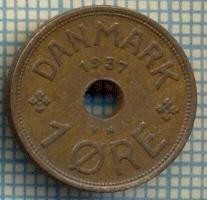 6318 MONEDA - DANEMARCA (DANMARK) - 1 ORE - ANUL 1937 -starea care se vede foto