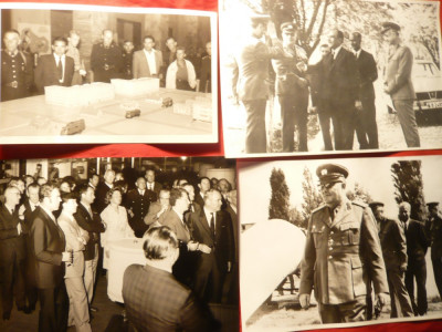 Pompieri- Set 22 Fotografii -Vizita Delegatie Pompieri Militari - Expozitie URSS foto