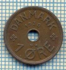 6305 MONEDA - DANEMARCA (DANMARK) - 1 ORE - ANUL 1930 -starea care se vede foto