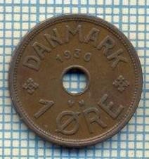 6305 MONEDA - DANEMARCA (DANMARK) - 1 ORE - ANUL 1930 -starea care se vede foto