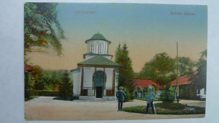 SCHITUL OSTROV - CALIMANESTI - INCEPUT DE 1900 foto mare SCHITUL OSTROV - CALIMANESTI - INCEPUT DE 1900 foto mare