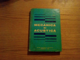 MECANICA SI ACUSTICA - Anatolie Hristev - 1982, 349 p., Alta editura