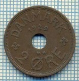 6339 MONEDA - DANEMARCA (DANMARK) - 2 ORE - ANUL 1929 -starea care se vede, Europa