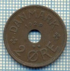 6339 MONEDA - DANEMARCA (DANMARK) - 2 ORE - ANUL 1929 -starea care se vede