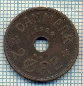 6332 MONEDA - DANEMARCA (DANMARK) - 2 ORE - ANUL 1929 -starea care se vede