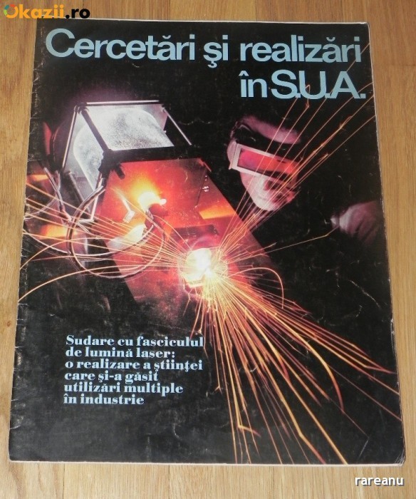 REVISTA PROPAGANDA CERCETARI SI REALIZARI IN SUA cu ocazia Ceausescu in SUA foto mare REVISTA PROPAGANDA CERCETARI SI REALIZARI IN SUA cu ocazia Ceausescu in SUA foto mare