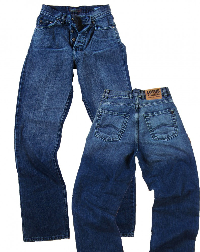Blugi barbati - prespalati - talie inalta - LOTUS jeans W 31 (Art.125-127)  | arhiva Okazii.ro