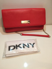 Geanta piele DKNY - 690 Ron foto