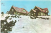 CPI (B5352) CARTE POSTALA - MUNTII BUCEGI, CABANA PIATRA ARSA, CIRCULATA 1964, Fotografie