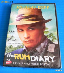 DVD FILM comedie JURNALUL UNUI IUBITOR DE ROM / RUM DIARY. NOU. SIGILAT. SUBTITRARE IN LIMBA ROMANA. JOHNNY DEPP foto