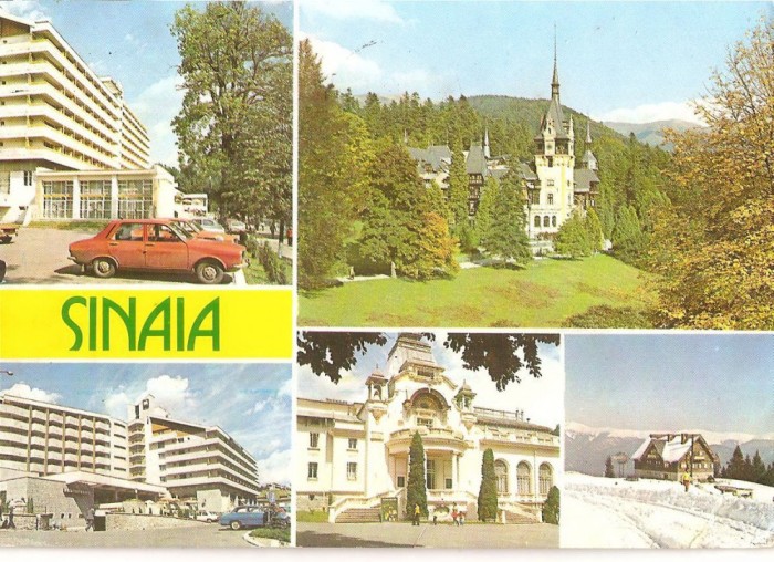 CPI (B5350) CARTE POSTALA - SINAIA, CIRCULATA 1983