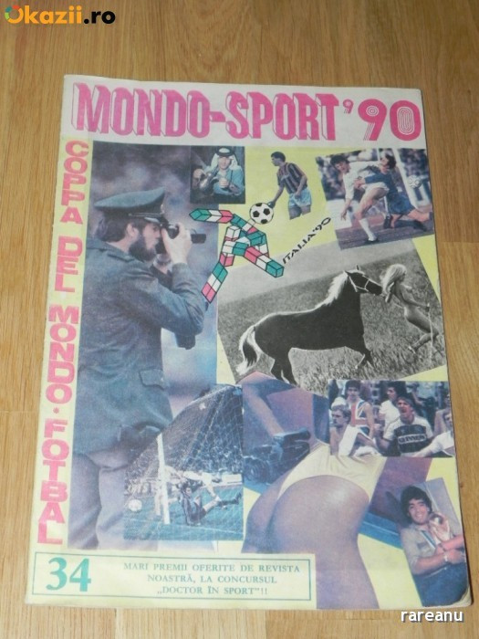 MONDO-SPORT 90. REVISTA DE SPORT | arhiva Okazii.ro