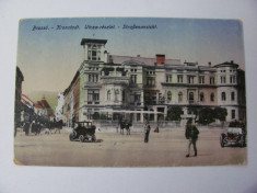 Carte postala COLOR Brasso Brasov Utca- reszlet foto