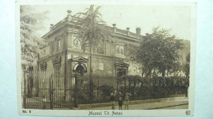 BUCURESTI - MUZEUL TH. AMAN -SEPIA - PERIOADA INTERBELICA foto mare BUCURESTI - MUZEUL TH. AMAN -SEPIA - PERIOADA INTERBELICA foto mare