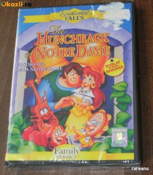 DVD ORIGINAL DESENE ANIMATE THE HUNCHBACK OF / COCOSATUL DE LA NOTRE DAME |  arhiva Okazii.ro