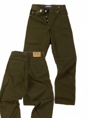Pantaloni barbati - petrol- talie inalta - LOTUS jeans W 31,32 (Art.141-145) foto