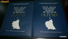 NOUL ATLAS atlasul LINGVISTIC ROMAN PE REGIUNI. OLTENIA VOL 1-2 - BORIS CAZACU foto