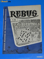 REVISTA REBUS 1957 NR 6 (00433 foto