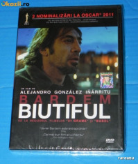 DVD ORIGINAL BIUTIFUL - NOU. SIGILAT. SUBTITRARE IN LIMBA ROMANA. 2 NOMINALIZARI LA OSCAR. REGIA ALEJANDRO GONZALEZ INARRITU foto