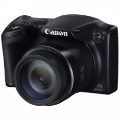 Canon Camera foto Canon PowerShot SX400 HS Black, 16.1 MP, senzor CCD, 30x zoom optic, 3.0&amp;#039; LCD, stabiliza foto