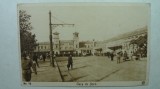 BUCURESTI - GARA DE NORD -SEPIA - PERIOADA INTERBELICA, Necirculata, Fotografie