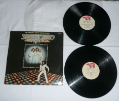 Saturday Night Fever (2 LP 1977, RSO) Disc vinil dublu, original foto