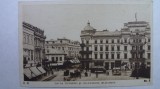 BUCURESTI -CALEA VICTORIEI SI B-DUL ELISABETA - SEPIA - PERIOADA INTERBELICA, Necirculata, Fotografie