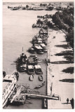 % carte postala (ilustrata)-TULCEA-Vedere din port, Necirculata, Fotografie