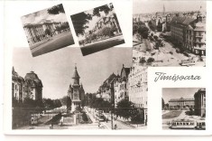 CPI (B5358) CARTE POSTALA - TIMISOARA, CIRCULATA 1959