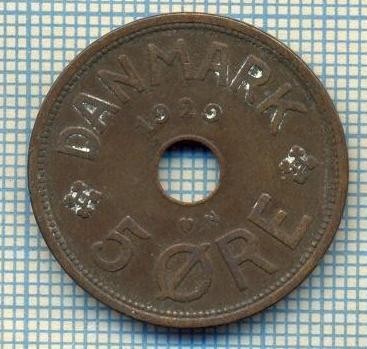 6381 MONEDA - DANEMARCA (DANMARK) - 5 ORE - ANUL 1929 -starea care se vede