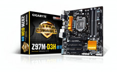 Placa de baza Gigabyte Z97M-D3H, socket LGA1150, chipset Intel Z97, M-ATX foto