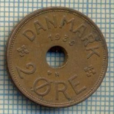 6385 MONEDA - DANEMARCA (DANMARK) - 2 ORE - ANUL 1938 -starea care se vede