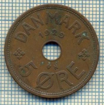 6364 MONEDA - DANEMARCA (DANMARK) - 5 ORE - ANUL 1929 -starea care se vede foto