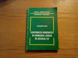 CONTRIBUTII ROMANESTI IN DOMENIUL LOGICII IN SECOLUL XX - Alexandru Surdu - 1999, Alta editura