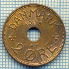 6398 MONEDA - DANEMARCA (DANMARK) - 2 ORE - ANUL 1938 -starea care se vede