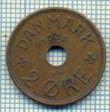 6397 MONEDA - DANEMARCA (DANMARK) - 2 ORE - ANUL 1938 -starea care se vede, Europa