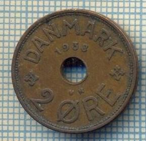 6394 MONEDA - DANEMARCA (DANMARK) - 2 ORE - ANUL 1938 -starea care se vede