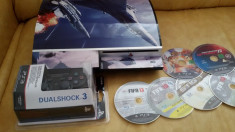Consola Playstation 3, modabil impecabil ca nou si multe jocuri, Ps3 foto