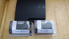 Playstation 3 Modat 32 jocuri +2 manete noi+GTA 5+garantie ps3, Play station 3 foto