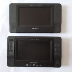 PORTABLE DVD PLAYER SCOTT 7 INCHI , DVD/USB/SDCARD/MP3 /XVID/MPEG4.FUNCTIONEAZA