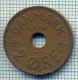 6395 MONEDA - DANEMARCA (DANMARK) - 2 ORE - ANUL 1938 -starea care se vede, Europa