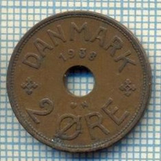 6395 MONEDA - DANEMARCA (DANMARK) - 2 ORE - ANUL 1938 -starea care se vede