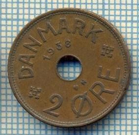 6403 MONEDA - DANEMARCA (DANMARK) - 2 ORE - ANUL 1938 -starea care se vede