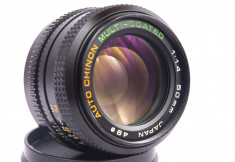 Obiectiv CHINON 50mm 1.4 Pentax K multi coated adaptabil digital foto