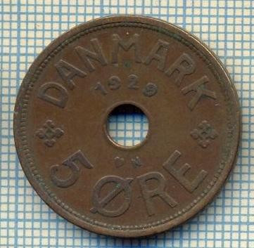 6374 MONEDA - DANEMARCA (DANMARK) - 5 ORE - ANUL 1929 -starea care se vede foto