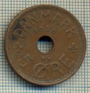 6366 MONEDA - DANEMARCA (DANMARK) - 5 ORE - ANUL 1929 -starea care se vede foto